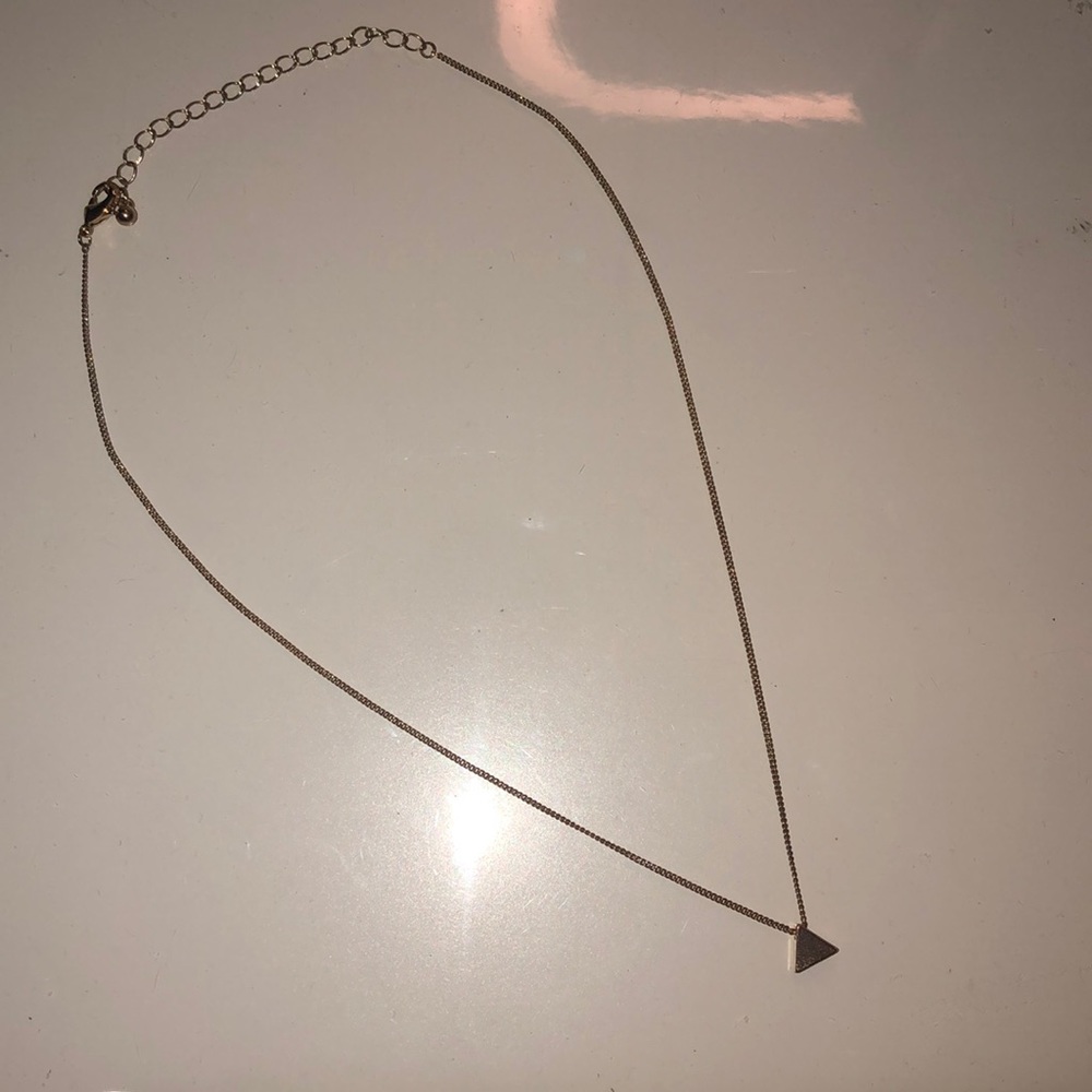 Triangle Pendant Necklace